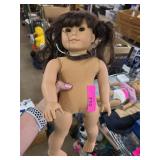 American Girl Doll with Brown Hair and Eyes