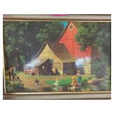 Framed Artwork by Paul Detlefsen