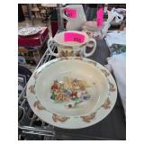 Royal Doulton Bunnykins Bowl and Two-Handle Mug