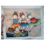 Joyce Roybal Hand-Painted Canvas Artwork