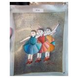 Colorful Joyce RoybalÂPainting on Canvas