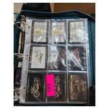 Binder of Harley Davidson Motorcycle Cards