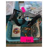 Disney-Themed Lot With Lanyard and Charm Bracelet