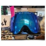 Blenders Blue-Finish Ski or Snowboard Goggles