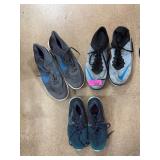 Nike Athletic Shoes (Three Pairs)