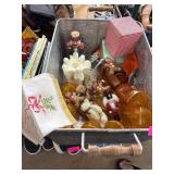 Holiday Decor and Angel-Themed Napkins Lot