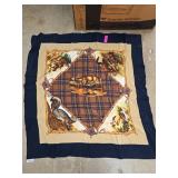 Dana Buchman Square Scarf With Animal Design