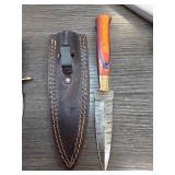 Handmade Fixed Blade Knife With Sheath