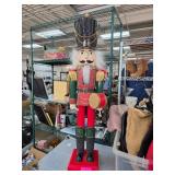 Large Wooden Nutcracker Figurine