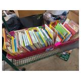 Childrens Books in a Tray