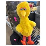 Big Bird Toy with Built-in Cassette Player by Idea