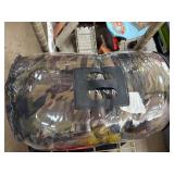 Camouflage Sleeping Bag in Carry Case
