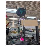 Rick Martin Metal Spiral Clock Sculpture