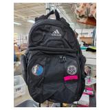 Adidas Black Backpack with Team Logos
