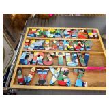 Hand-Painted Arnautoff & Jones Wooden Letters