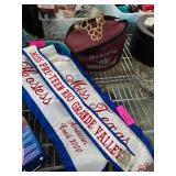 Pageant Sashes and Crown Accessory Set