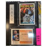 Shaquille ONeal 1992-93 NBA Rookie Card Display