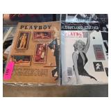 Two Vintage Playboy Magazines