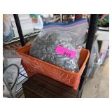 Two Bags of Chandelier Crystals