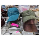 Three C.C. PonyCaps Baseball Caps