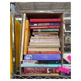 Various Books and Spiral Notebooks