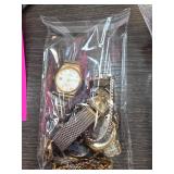 Bag of Mixed Watches and Watch Bands