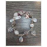Brighton Charm Bracelet with Multiple Charms