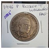 1946 P Booker T. Washington Half Dollar