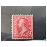 1895 US Two-Cent Washington Stamp