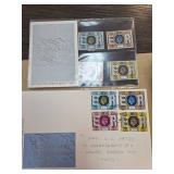 British Silver Jubilee Mini Stamp Set