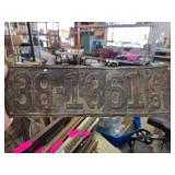 Vintage Kansas License Plate