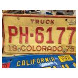 Colorado 1975 Truck License Plate