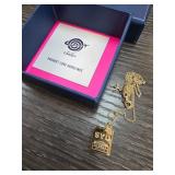 Sterling Silver Pendant Necklace by Jet Set Candy