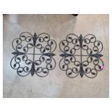 Decorative Wrought Iron Panels
