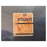1917 US #516 Franklin Stamp with Overprint