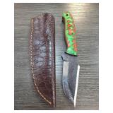 Custom Fixed Blade Knife With Sheath
