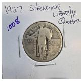 1927 Standing Liberty Quarter Coin