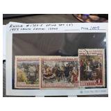 Russia 1955 Lenin Commemorative Stamp Set