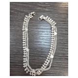 Sterling Silver Pajeb Anklet, 17.5g