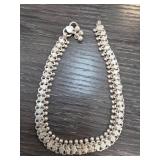 Sterling Silver Pajeb Anklet 27.3g