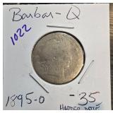 1895-O Barber Quarter Coin