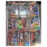 NBA Trading Cards Featuring Various Players