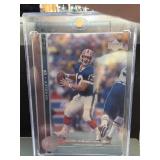 Jim Kelly Football Card in Protective Case