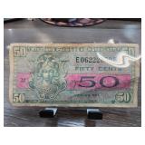 Military Payment Certificate Series 692 50 Cents