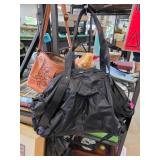 Lululemon Black Duffel Bag with Interior Compartme