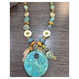 Turquoise Multicolor Beaded Necklace