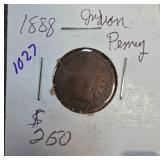 1888 Indian Head Penny