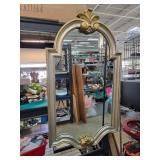 Gold and Silver Ornate Wall Mirror