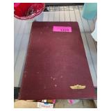 Vintage Art Image Album with Dutch and Italian Wor