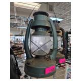 Wards Green Metal Kerosene Lantern